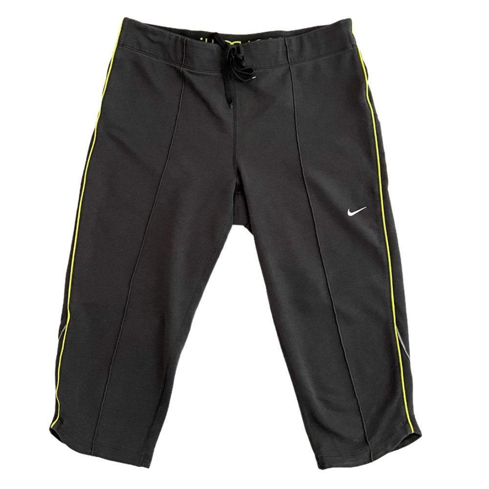 Nike Just Do It Dry-Fit Dark Gray Capri Workout Pants Size XS